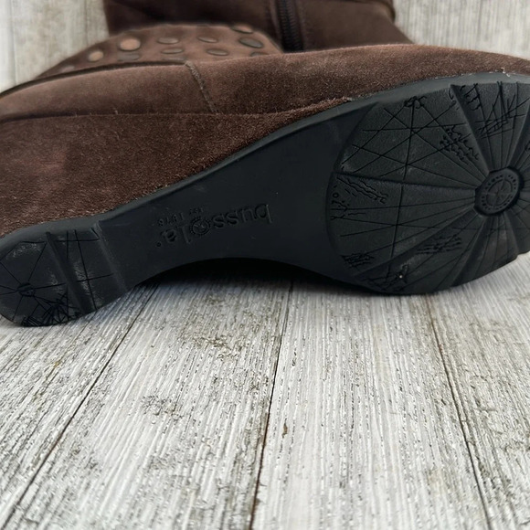 Bussola for Anthropologie Size 41 Enna Taupe Studded Bootie - Picture 5 of 7